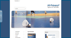 Desktop Screenshot of polysport.de